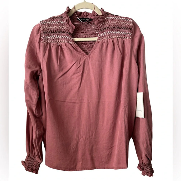 Calligraphie Tops - CALLIGPHIE Light Pink/Salmon Long Sleeves S/M Top.
BNWT